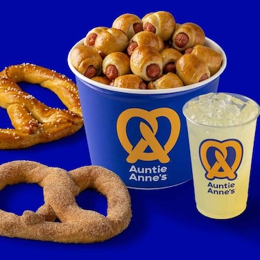 Auntie Annes menu items