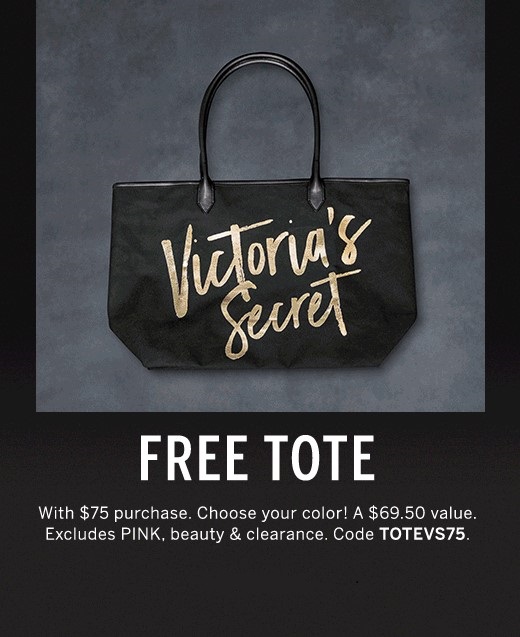 FREE Victoria's Secret Tote - Manassas Mall