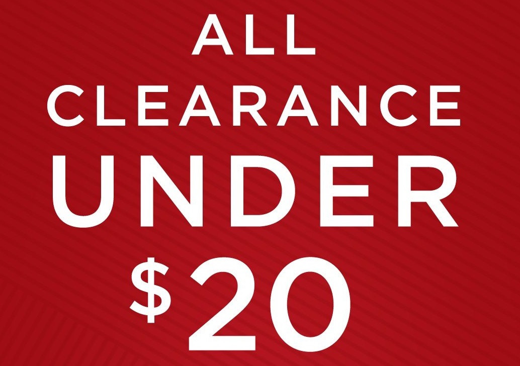 All Clearance Under 20 Sale