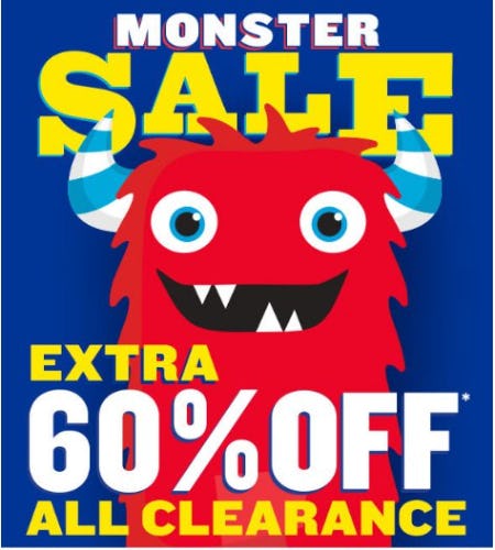 Monstor Sale Extra 60 Off