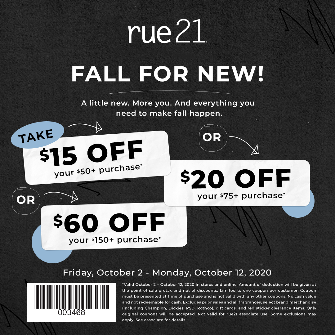 Fall for New Sale