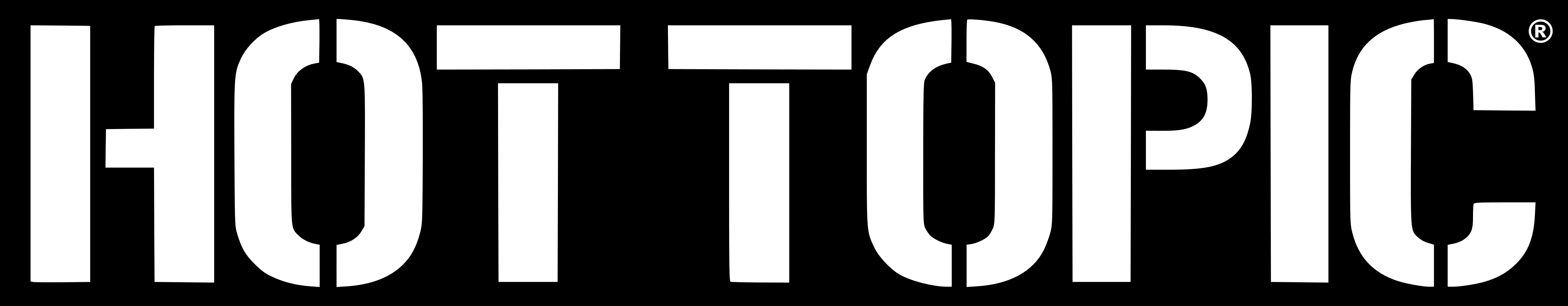Hot Topic logo black