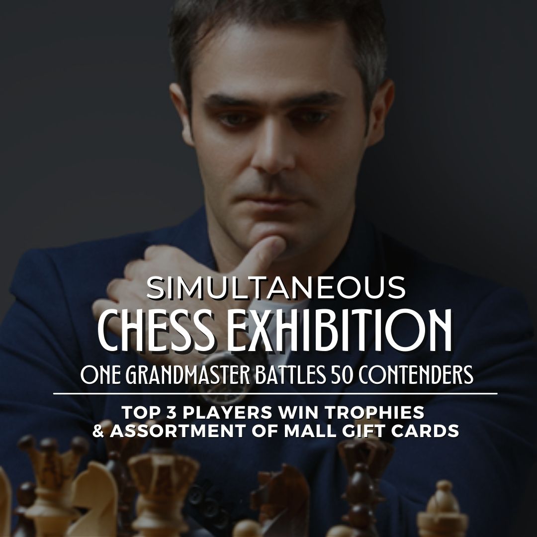 Simultaneous Chess Exhibition - Manassas Mall