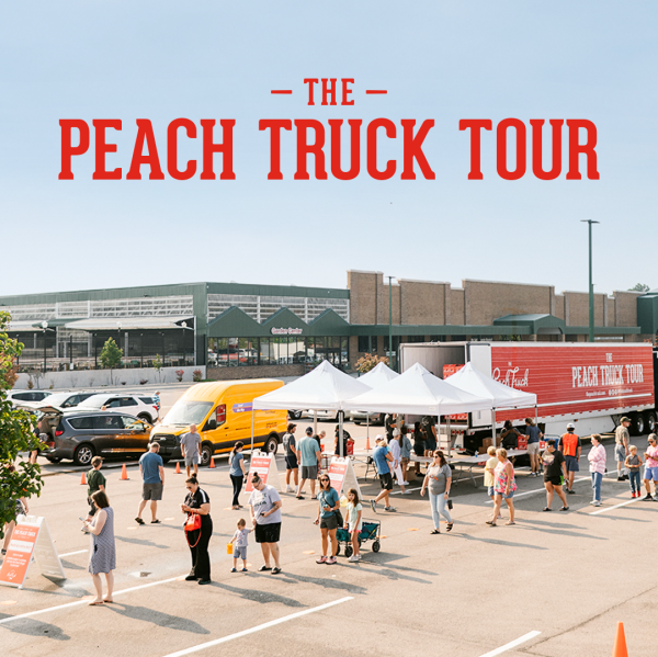 Peach Truck Tour Manassas Mall
