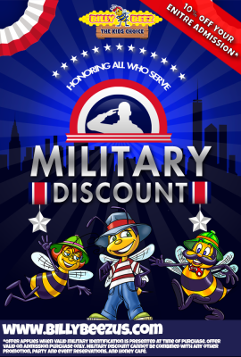 Military Discount Mall Promo